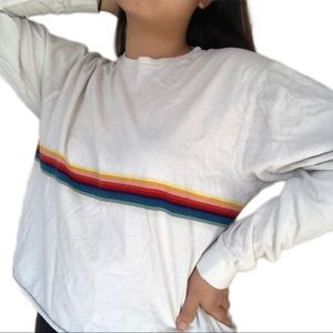 Brandy Melville Acacia Rainbow Top